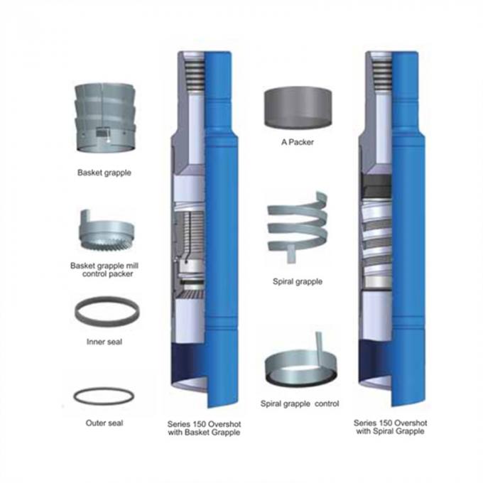 Releasing And Circulating Overshot Downhole Drilling Tool Api Fishing Tool Overshot 0