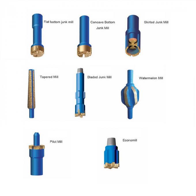 Tungsten Junk Mills Milling Shoe Downhole Drilling Tool API Fishing Tools 1