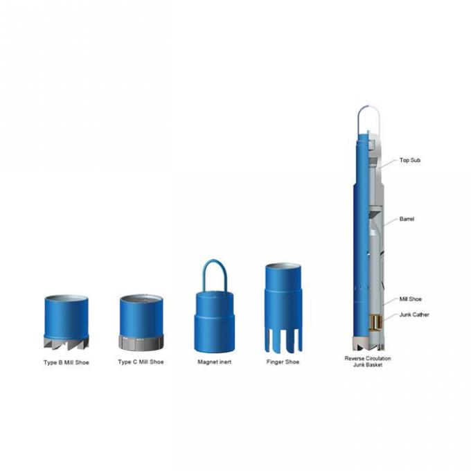 Carbon Steel Fishing Tools Downhole Drilling Tools Reverse Circulation Junk Basket 3