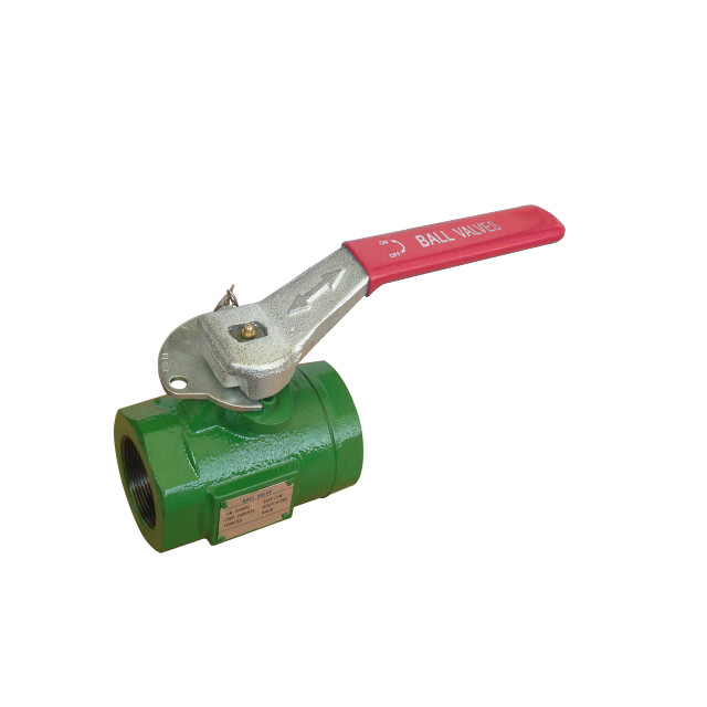 Oilfield Threaded Ball Valve Manifold Control Valve A216 WCB Oil Patch Ball Valve 1