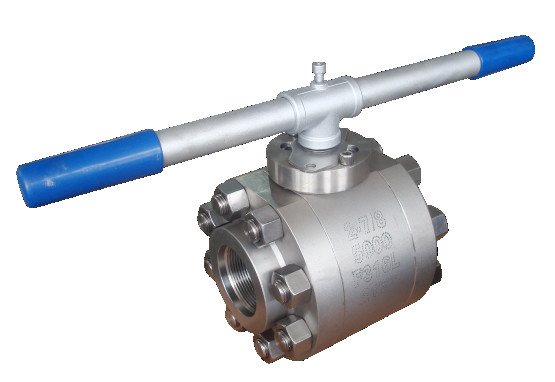 Oilfield Threaded Ball Valve Manifold Control Valve A216 WCB Oil Patch Ball Valve 6