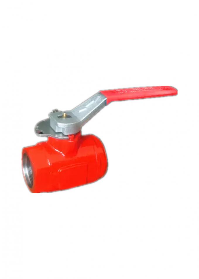 Oilfield Threaded Ball Valve Manifold Control Valve A216 WCB Oil Patch Ball Valve 5