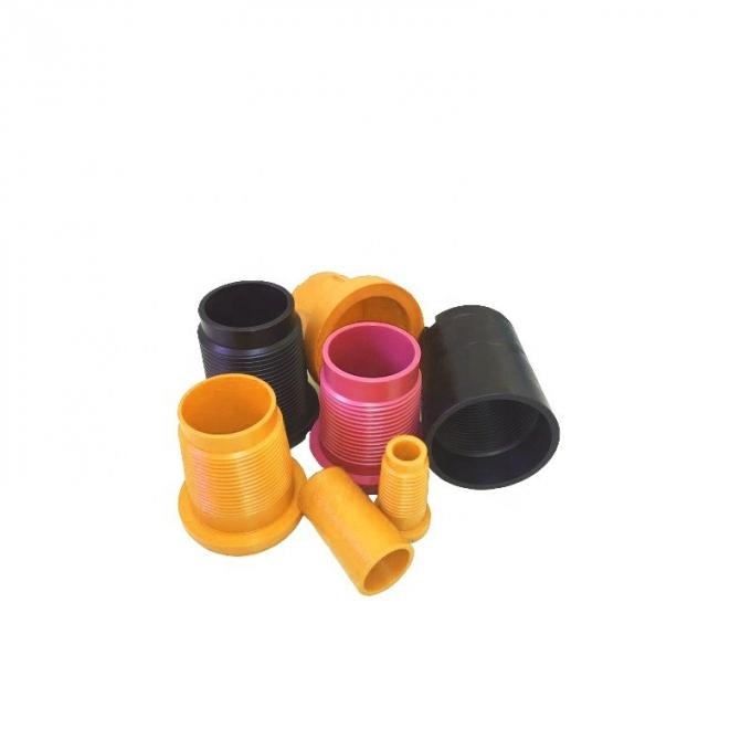 Drilling Rig Spare Parts Heavy Duty Plastic Drill Pipe Red Yellow BlackThread Protector 0