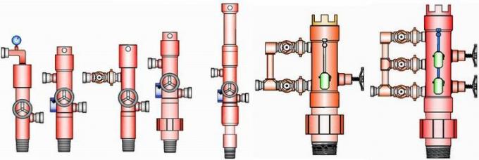 Drill Pipe Oilfield Cementing Head Double-Plug Single-Plug Cementing Head 1