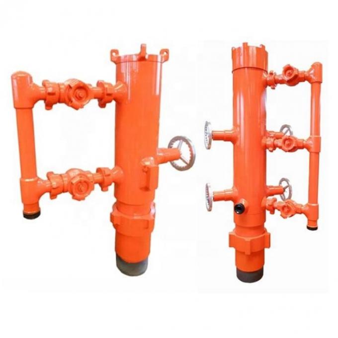 Drill Pipe Oilfield Cementing Head Double-Plug Single-Plug Cementing Head 0