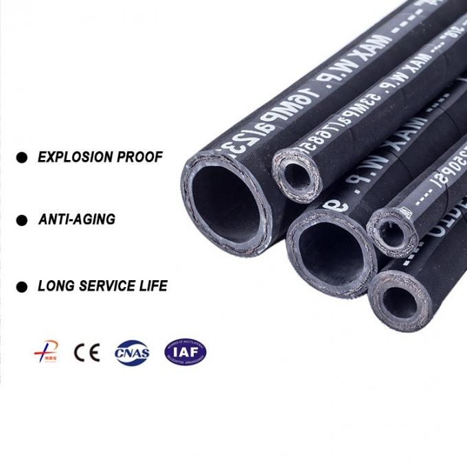 Multi Purpose Cloth Surface Resistant Rubber Rotary Drilling Hose Hydraulic Hose 1