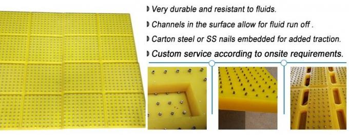 ZP175 ZP275 ZP375 Drilling Rig Spare Parts Non Slip Mat For Rotary Table 0