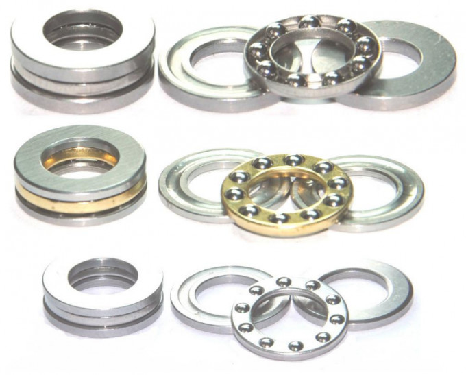 Steel Oilfield Bearings 51200 Series Crane Hook Thrust Ball Bearing 0