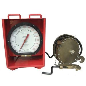 Drilling Apparatus Dial Weight Indicator JZ500A Vertical / Horizontal 2