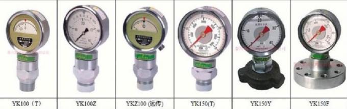 Hot sale Seismic Pressure Gauge 40MPA Drilling Instruments 60 / 120MPa Mud Pump Gauge 0