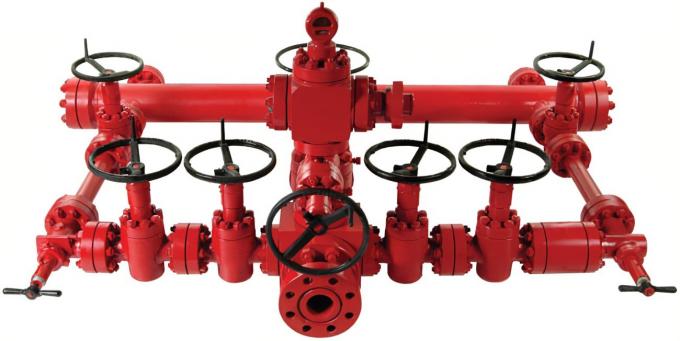 Wellhead Xmas Tree Hydraulic Choke Manifold Control Valve API 16C 0