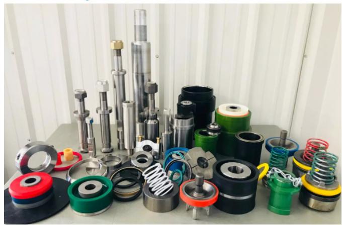 Oil Drilling Mud Pump Valve Rod Guides Upper Lower 1