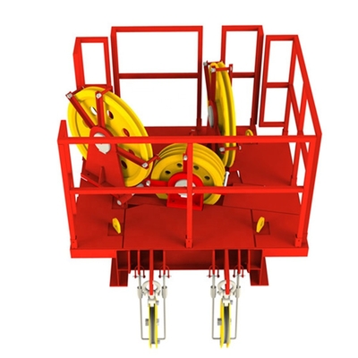 TC450 API 4F Drilling Rig Spare Parts Top Lifting TC type Crown Block
