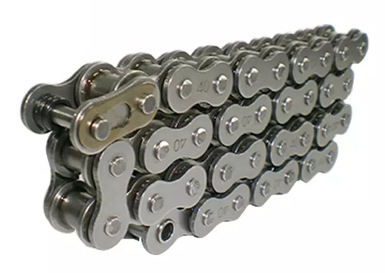 Oilfield Transmission Conveyor Roller Chain Alloy Steel Material