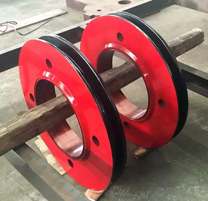 Heavy Duty Sheave Crown Pulley Block  /Wheel Sheave