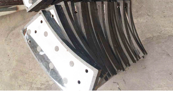 ZJ 70 Drilling Rig Spare Parts Brake Pad PS80-06B Drawworks Brake Bands