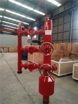 AISI 4145H Oilfield Cementing Tools Double Plug Top Drive Rotating Cement Head For Casing