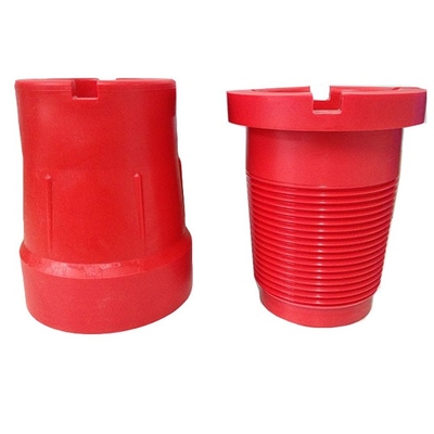 Drilling Rig Spare Parts Heavy Duty Plastic Drill Pipe Red Yellow BlackThread Protector