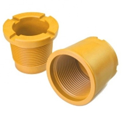 Drilling Rig Spare Parts Heavy Duty Plastic Drill Pipe Red Yellow BlackThread Protector