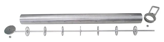 Stainless Steel 304 316 Drilling Rig Spare Parts Wedge Wire Screen Tube