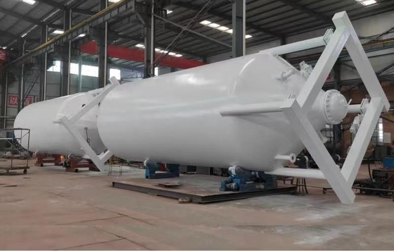API Solid Control System Mud Gas Separator For Drilling Liquid / Fluid And Gas