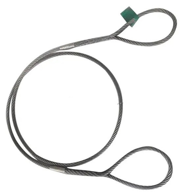 Stainless Steel Drilling Rig Spare Parts Wire Ropes Braided Sling