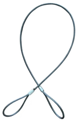 Stainless Steel Drilling Rig Spare Parts Wire Ropes Braided Sling