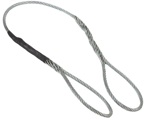 Stainless Steel Drilling Rig Spare Parts Wire Ropes Braided Sling