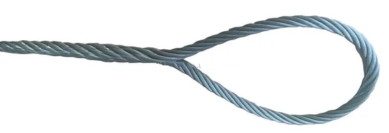 Stainless Steel Drilling Rig Spare Parts Wire Ropes Braided Sling