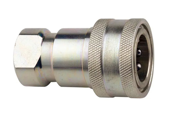 ISO7241-B Drilling Rig Spare Parts Hydraulic Quick Release Coupling Carbon Steel