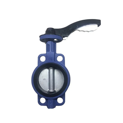 2 Inch Manifold Control Valve Ductile Iron Wafer Type Butterfly Valve DN50 - DN200
