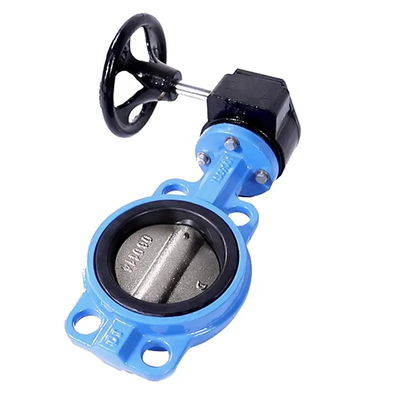 2 Inch Manifold Control Valve Ductile Iron Wafer Type Butterfly Valve DN50 - DN200