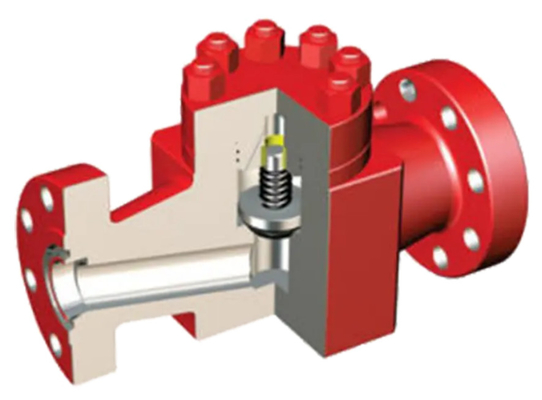 API 6A 5000 PSI Manifold Control Valve Non Return NRV Lift Check Valve