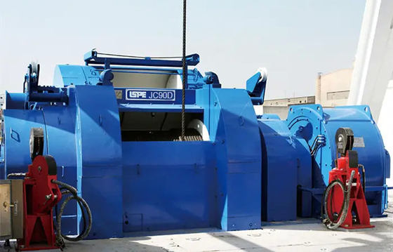 Mechnical Driven Oilfield Drilling Rig Equipment JC40D-JC90D Drawworks API Standard