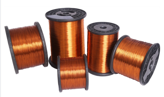 0.20-12.00mm Enamelled Red Copper Wire For Motors Pure Copper Coil Electric Wire