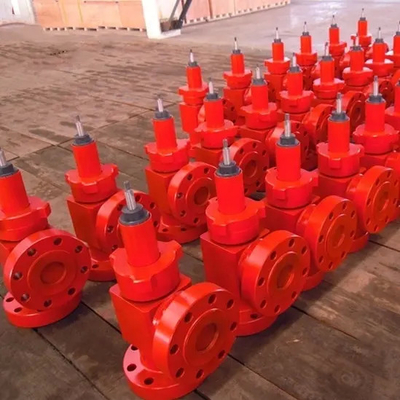 Flanged Manifold Control Valve API 6A Needle H2 Type Adjustable Choke Valve