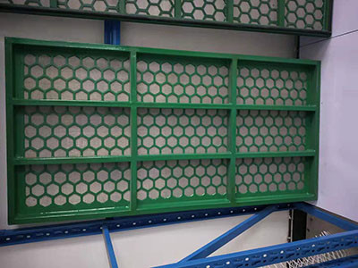 Replacement Steel Screen Solids Control Equipment Metal Frame Screen