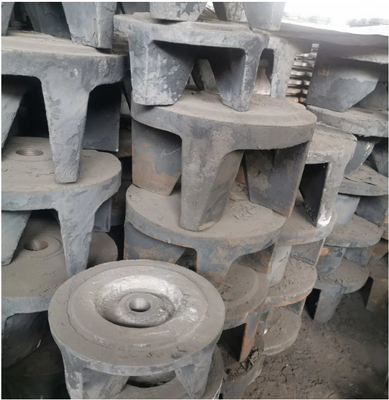 Single Suction Pump Parts Solids Control Equipment Sand Pump Cast Iron Impeller