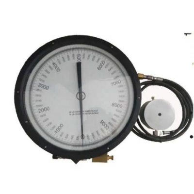 ISO Drilling Rig Spare Parts Bulk Tank Weight Indicator System Gauge For Oilfield