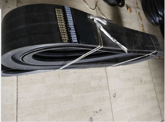 Black Rubber V Belt For Oil Drilling Power End, Mud Pump Parts