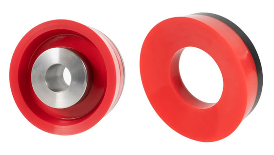 API 7K Oilfield Mud Pump Parts Red Rubber 4inch 7inch Piston Assembly