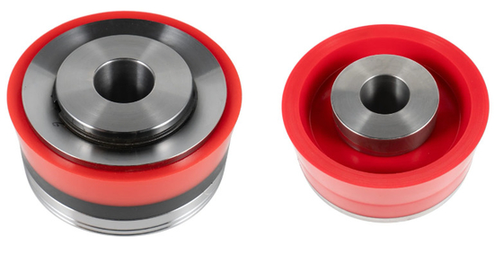API 7K Oilfield Mud Pump Parts Red Rubber 4inch 7inch Piston Assembly
