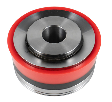 API 7K Oilfield Mud Pump Parts Red Rubber 4inch 7inch Piston Assembly