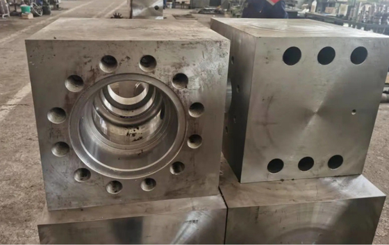Oilfield Drilling Mud Pump Spare Parts Fluid End Module Hydraulic Cylinder Valve Box