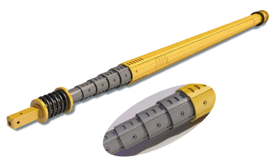 Combined Interlocking Kelly Bar Drilling Rig Spare Parts Full Interlocking