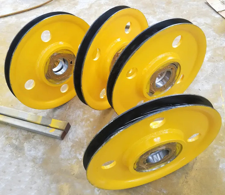 Heavy Duty Sheave Crown Pulley Block Drilling Rig Spare Parts Wheel Sheave