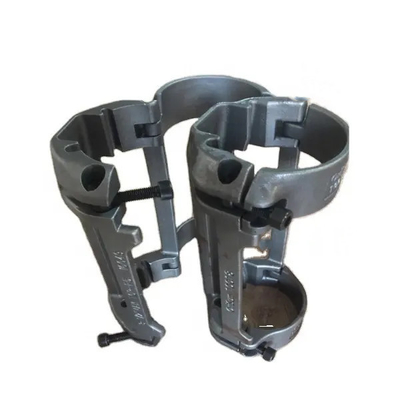 ESP 4 1/2&quot; Tubing Cross Coupling Cable Protector Casting Control Line Clamp Forged Type