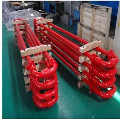 API Mud Pump Parts Suction Manifold And Discharge Manifold F500-F1600 Mud Pump