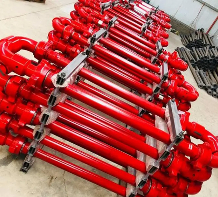API Mud Pump Parts Suction Manifold And Discharge Manifold F500-F1600 Mud Pump