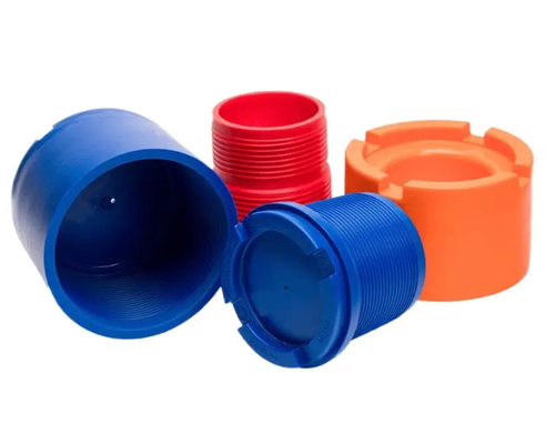 API 5CT Tubing And Coupling 2-3 / 8-20 Inch  EU Plastic Thread Protector
